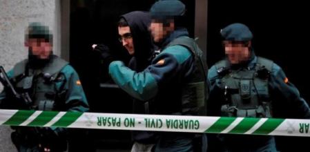 Iker Moreno, miembro de Ekin, arrestado por la Guardia Civil