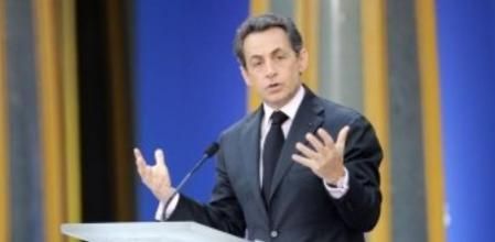 El presidente francés Nicolas Sarkozy