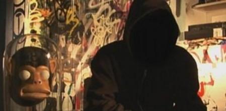 El misterioso Bansky en una secuencia del documental 'Exit through the Gift Shop'
