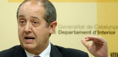 Felip Puig, en una rueda de prensa