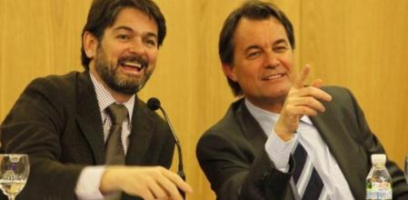 Oriol Pujol y Artur Mas en una imagen reciente