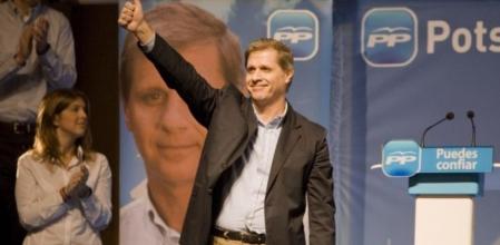 Alberto Fernández-Díaz en la presentación de su candidatura a la alcaldía de Barcelona