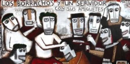 'Los Borrachos y un servidor con sus amiguetes'