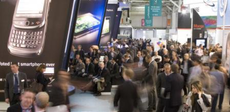 Stand de Blackberry en el Mobile World Congress de Barcelona