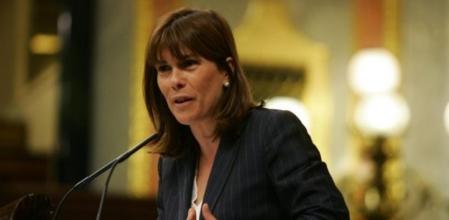 La diputada navarra Uxue Barkos