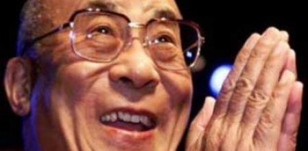 El actual Dalai Lama en una celebración budista en India