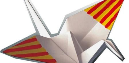 La grulla de papel es un símbolo de la paz para Japón desde la Segunda Guerra Mundial. Ahora la grulla suma un nuevo significado para representar la solidaridad