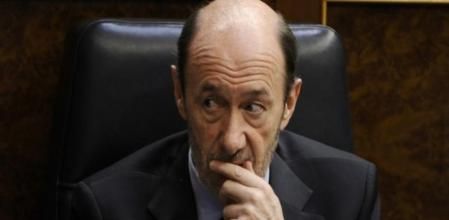 El vicepresidente primero del Gobierno y ministro del Interior, Alfredo Pérez Rubalcaba