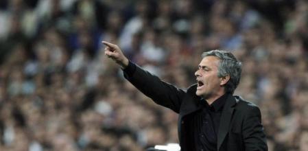 Mourinho durante el partido ante el Tottenham