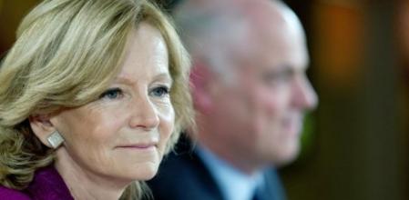 Elena Salgado y Manuel Campa.