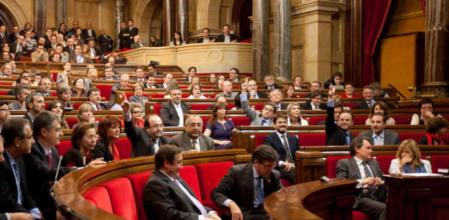 El Parlament ha votado este miércoles la proposición de Ley de Declaración de Independencia, propuesta por el grupo de Solidaritat