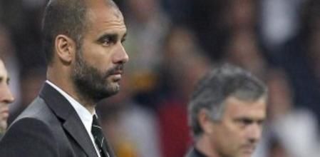 Los entrenadores del FC Barcelona y del Real Madrid, Pep Guardiola y José Mourinho