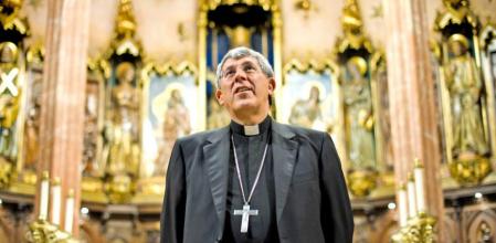 Braulio Rodríguez Plaza, fotografiado el viernes en la catedral del Sant Esperit de Terrassa
