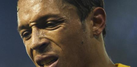 El lateral del FC Barcelona, Adriano Correia