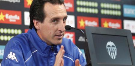 El entrenador del Valencia, Unai Emery