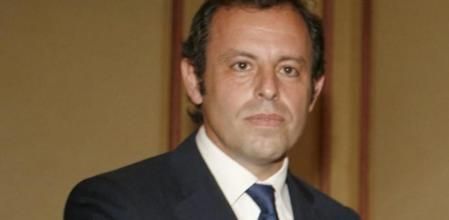 El presidente del FC Barcelona, Sandro Rosell, junto al del Real Madrid, Florentino Pérez, en una imagen de archivo