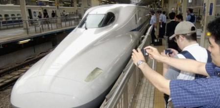 El 'tren bala' japonés, en una imagen de archivo.