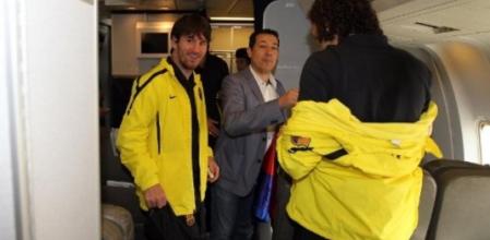 El Barça ya está en la capital española