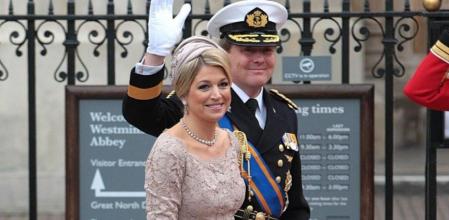 Príncipes Guillermo Alejandro y Maxima de Holanda