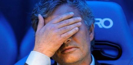 El técnico del Real Madrid, José Mourinho