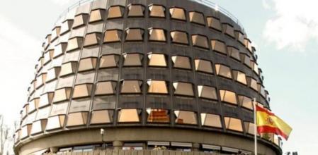 Fachada del Tribunal Constitucional, en Madrid
