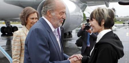 Los reyes de España que llegaron hoy a Zúrich para comenzar una visita de Estado a Suiza de dos días que tiene el objetivo de reforzar unas relaciones bilaterales