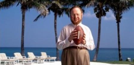 Malcolm Glazer, propietario del Manchester United fotografiado en su casa de Tampa Bay, en Estados Unidos