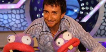 Pablo Motos con Trancas y Barrancas, las hormigas de 'El hormiguero'