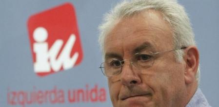 El coordinador general de IU, Cayo Lara