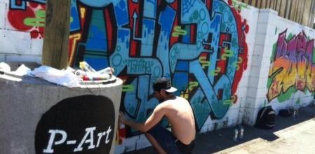 Un momento durante el P-Art Gallery, celebrado este domingo 26 de junio en Les Corts