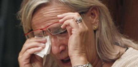 La concejal de ICV-EUiA, Imma Mayol, en el pleno de despedida del Ayuntamiento de Barcelona