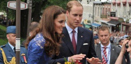 El principe Guillermo y Catalina, en su visita oficial a Quebec, Canada