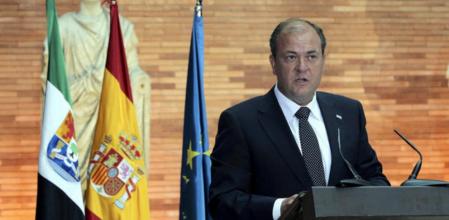 Archivo. El popular José Antonio Monago, durante el discurso que pronunció en su toma posesión como presidente de la Junta de Extremadura