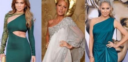 Jennifer López, Blake Lively y Anna Kournikova, con estilismos asimétricos muy acertados