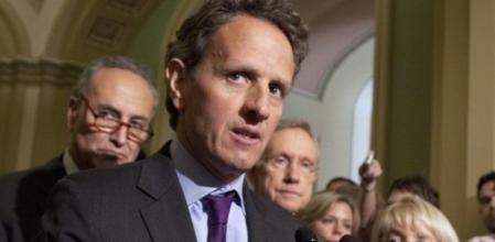 El Secretario del Tesoro de EE.UU., Timothy Geithner.
