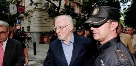 Foto de archivo de Teddy Bautista saliendo de la Audiencia Nacional