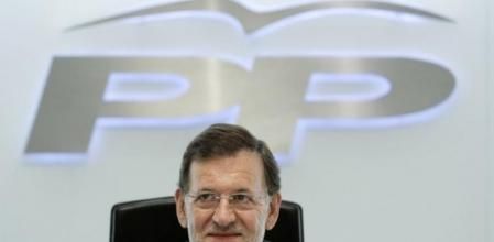 El presidente del PP, Mariano Rajoy, en una reunión del comité de dirección de su partido
