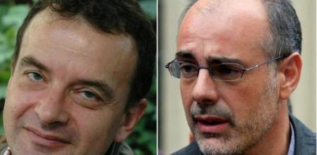 Alfred Bosch (i) y Joan Ridao, candidatos a liderar la lista de ERC al Congreso en las próximas elecciones generales