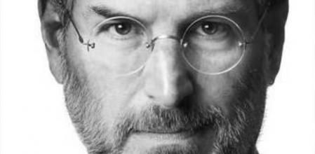 Portada de la biografía de Steve Jobs