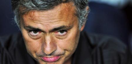 Mourinho, durante el partido de vuelta de la Supercopa de España