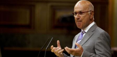 Duran Lleida, durante su intervención en el pleno extraordinario del Congreso