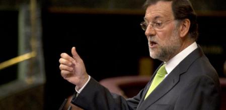 Mariano Rajoy, durante su intervención en el Congreso de los Diputados
