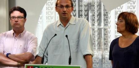 Joan Herrera ha explicado que ICV enviará una carta a los diputados y senadores para que se sumen a la petición de referéndum.