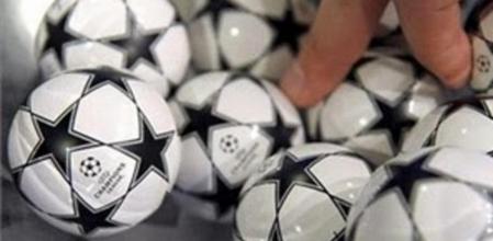 Bolas del bombo de la Liga de Campeones