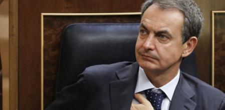 Zapatero, durante el pleno del Congreso en el que se debatió la proposición de reforma del artículo 135 de la Constitución