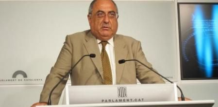 Joaquim Nadal en el Parlament