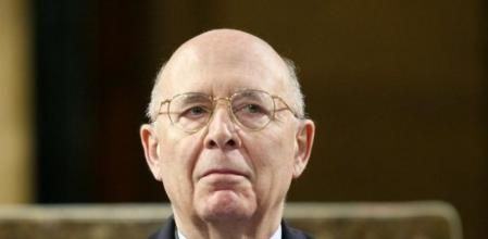 El expresident del Parlament de Catalunya, Joan Rigol