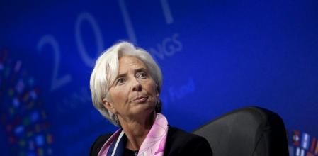 La directora gerente del FMI, Christine Lagarde