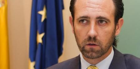 El presidente del Gobierno balear, José Ramón Bauzá, durante la rueda de prensa que ha ofrecido esta mañana en el Consulado del Mar