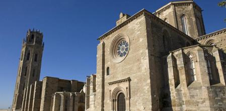 Vista de la Seu Vella de Lleida